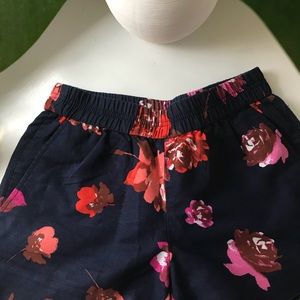 J.Crew Floral Linen Shorts